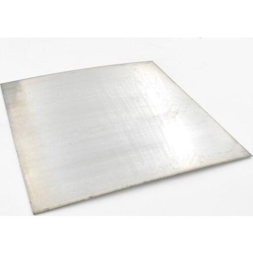 2Pcs Pure Aluminum Plate For DIY Aaluminum Sheet Cooling 100mm*100mm*1mm/2mm/3mm