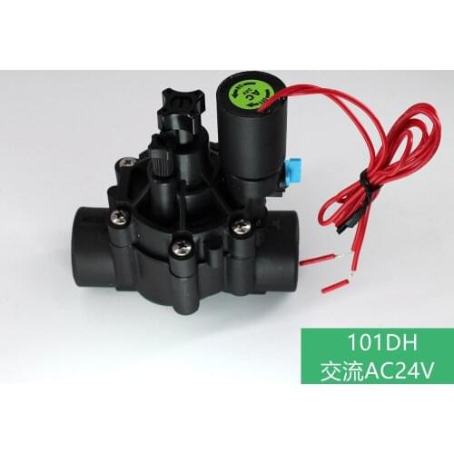 Zanchen 101DH 1" BSP Sprinkler Valve with Flow Control ac24v
