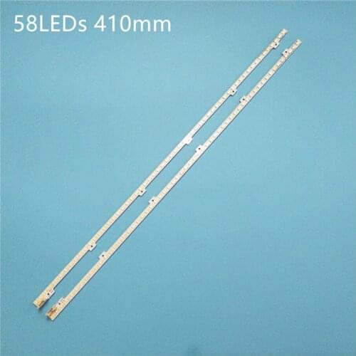 2PCS LED backlight strip for 2011SVS37-FHD-5K6K6.5K-LEFT RIGHT JVG4-370SMB-R2 JVG4-370SMA-R2 UE37D6500 UE37D6100SW LD370CGB-C2