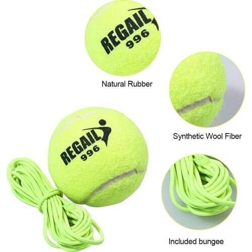 Medium And High Level Tennis Trainer Portable Lightweight Training Ball Kit With String For Beach Cricket Dog Training