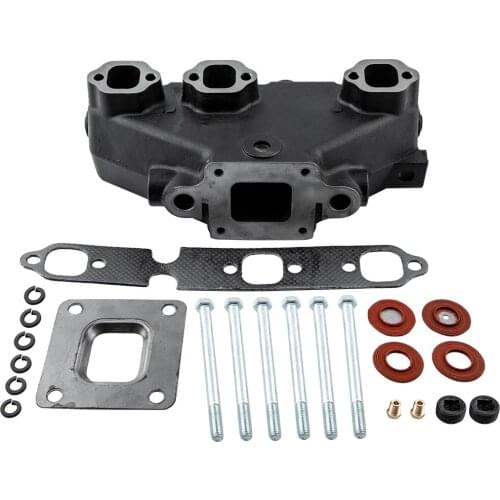 Manifold Exhaust for Mercruiser 4.3L V6 262 Dry Joint 2003 up replaces 864612T01