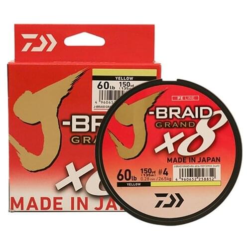 2018 new DAIWA J-BRAID GRAND X8 Braided fishing line PE DARK GREEN CHARTREUSE GREEN MULTI COLOR Made in Japan