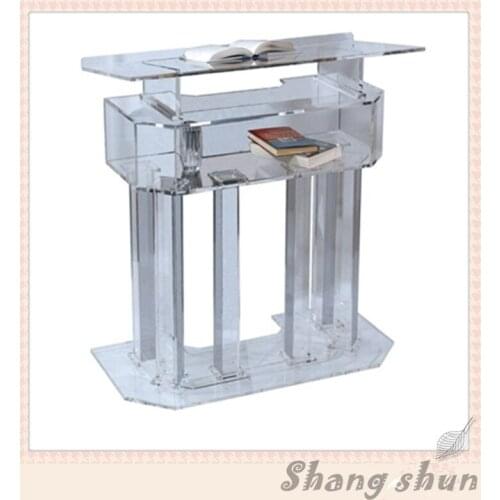 Acrylic Lectern Acrylic Pulpit Podium, Acrylic Pulpit Furniture, Plexiglass Church Pulpit