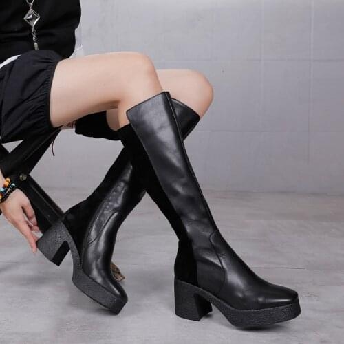 Careaymade Women's High Boots