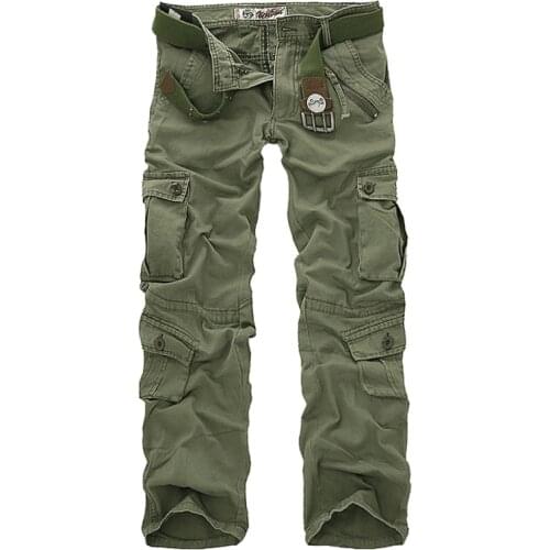 Hot sale men cargo pants camouflage trousers military pants for man 7 colors