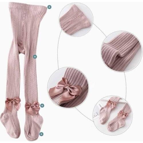 Girl Pantyhose Cute Soild Skirt-pants Baby Girl Winter Warm Leggings Childrens Girls Tights Bootcut For 0-10T