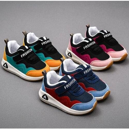 SKOEX Kids Running Shoes for Boys Girls Fashion Sneakers Breathable Boys Shoes 2020 New Spring Autumn Childrens Casual Shoes