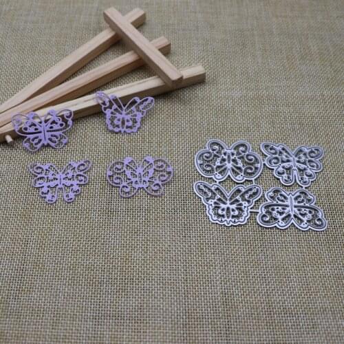 Lace Butterfly Craft 2021 Metal Cutting Dies for Scrapbooking and Card Making Decor Embossing No Stamps
