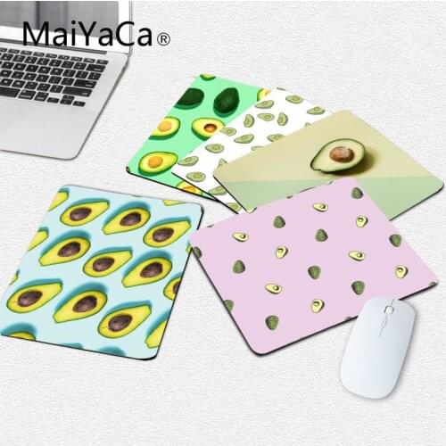 MaiYaCa Top Quality Avocado Aesthetic Fruit Unique Desktop Pad Game Mousepad Top Selling Wholesale Gaming Pad mouse