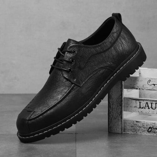 2021 New Genuine Leather Shoes Men Luxury Men Loafers Shoes Classic Comfort Men Fashion Sneakers