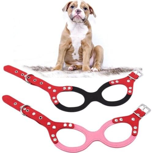 S M L Adjustable Leather Harness Pet Dog Chest Chain Soft Suede Leather Puppy Collar Breast-band Harness