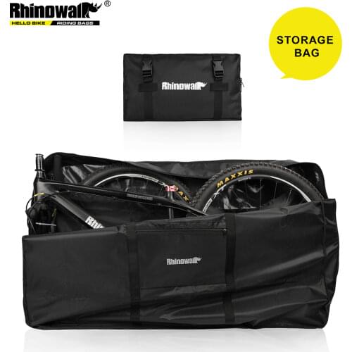 Rhinowalk 26 Inch Folding Bike Carry Bag Bicycle Transport Storage Case Bike Travel Bag for Mountain Bike Road Bicycle