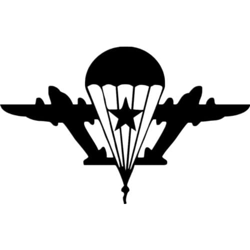 10*16cm funny car stickers Russian paratroopers VDV car stickers and decals KK Vinyl Custom car sticker