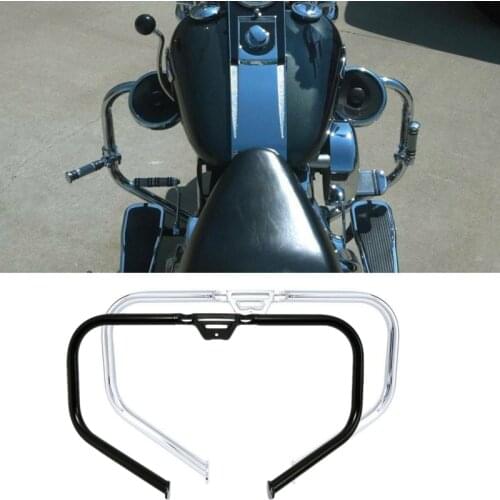 Engine Crash Guard Bar For Harley Heritage Softail Slim FLSL Deluxe Sport Glide Fat Boy Breakout FLSB Fat Street Bob FXBB FXFB
