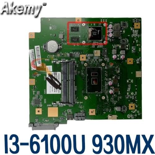 ZN220IC motherboard PM 930MX I3-6100U CPU For ASUS ZN220I ZN220IC All-in-one desktop mainboard