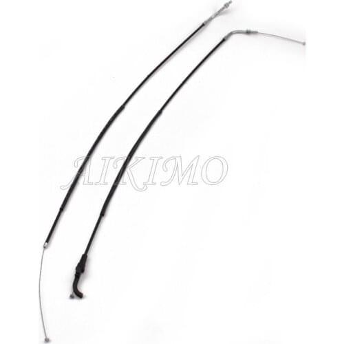 2pcs Motorcycle Throttle Cable Rope Brake Oil Accelerator Control Wire Line for Kawasaki Ninja 300 EX300 2013-2017