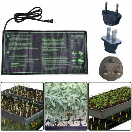 Seedling Heating Mat 52*24CM Waterproof Plant Seed Germination Propagation Clone Starter Pad 110V/220V Garden Supplies