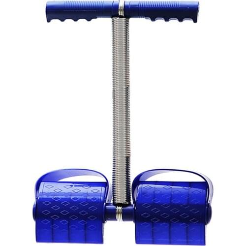 Hot Elastic Sit Up Pull Rope Spring Tension Foot Pedal Abdomen Leg Exerciser Tummy Trimmer Equipment Stretching Slimming DO2