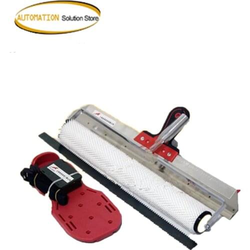 Cement Self-leveling Kit Epoxy Floor Paint Roller Blade Spike Construction Tool