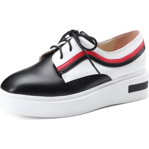 End of the spring of 2018 the new female leisure shoes institute wind thick waterproof table with 33 single shoes, 18324-42