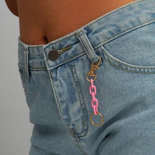 Europe and America Cross Border Fashion New Products Creative Hot Selling 2020 nian Street Snap Wind Cowboy Match Keychain Cool