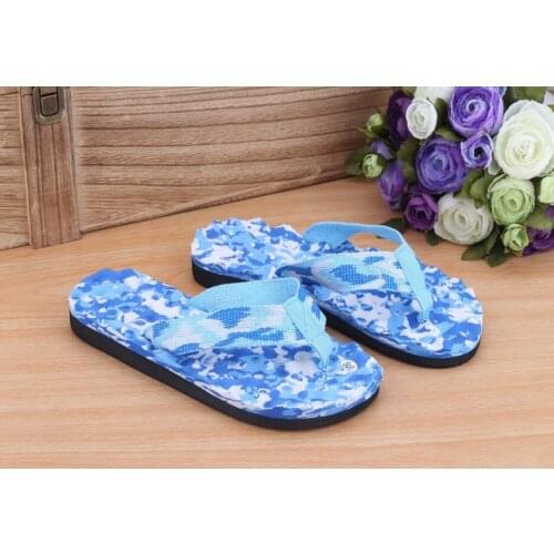 Women Beach Flip Flops Fashion Camouflage Water Shoes Women Summer Slippers Shoe Unisex Lovers Couples Outside Sandals Pantufas