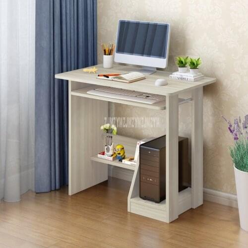 Modern Wood Desktop Computer Desk With Keyboard Tray PC Laptop Desk For Study Student Writing Table Home office Work Furniture
