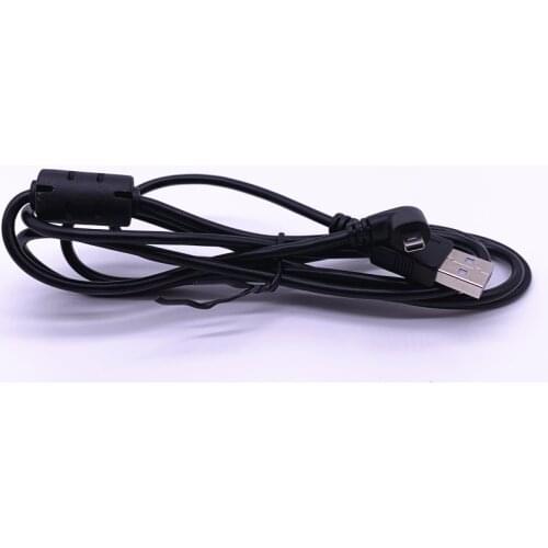 USB Male Plug To Wire 8 Pin Left Angled 90 Degree Plug Camera Data Cable for Sony CyberShot W Series DSC-W180 W190 W190R W310