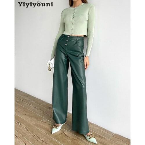Женские брюки широкие Yiyiyouni China At AliExpress