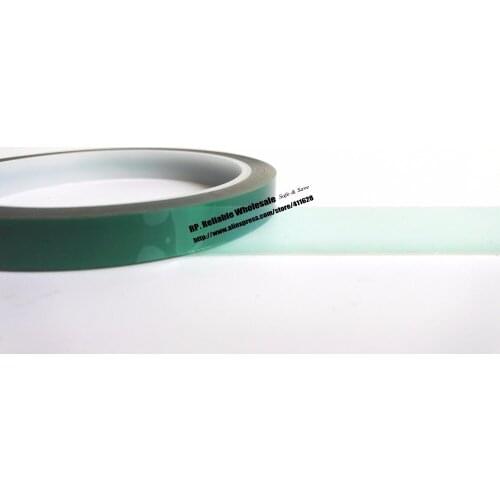 20mm*33 meters*0.08mm One Face Heat Withstand Adhension PET Polyester Film Tape for PCB Plating Welding