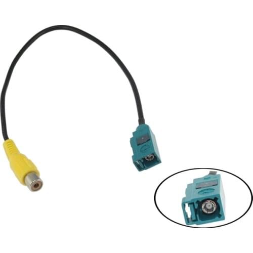 Adapter for MB C E GLK Class W209 W203 W204 W219 W211 Reverse Camera Video Input Harness for in-Dash Radio Wire Harness AV Plug