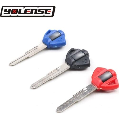 Motorcycle Accessories Embryo Blank Keys Can install chip Motor bike Moto Part For Suzuki GSX1300R Hayabusa