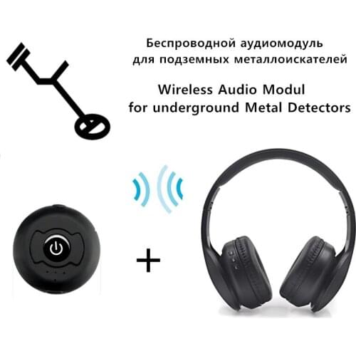 Wireless Module and Wireless Headset Detecting Accessories for Underground Metal Detector