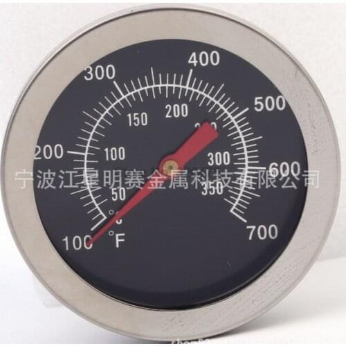 DHL 500pcs high quality BBQ Accessories Grill Meat Thermometer Dial Temperature Gauge Cooking Food Probe Kitchen Tools