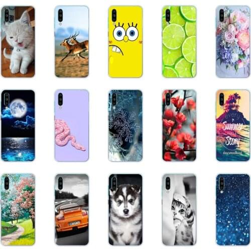 For ZTE Blade A7 2020 Case 6.08''inch Fashion silicone Soft TPU Cute Back Cases for ZTE Blade A5 2020 Phone Cover Coque 2