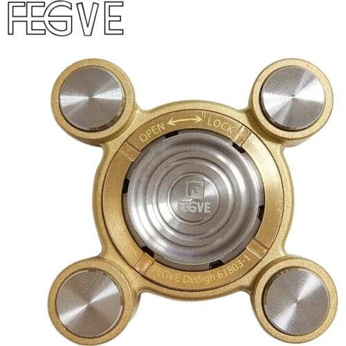 FEGVE Flying Air Tiger Fingers Fidget Spinner Metal Hand Spinner Finger EDC Spinner Stress Handspinner Fidget Toy SL177
