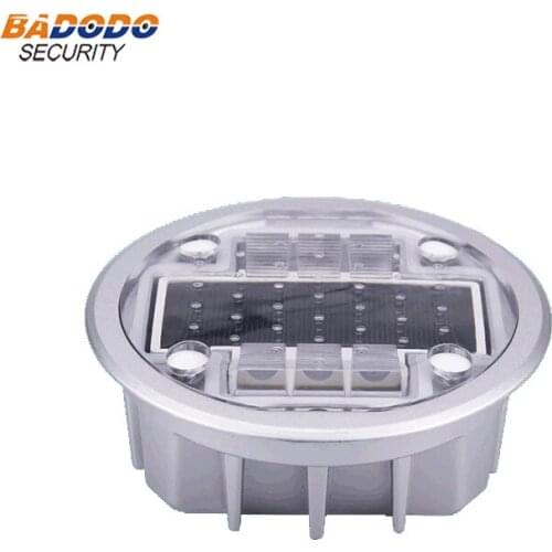 IP68 Waterproof aluminum case Solar Powered LED Road Stud Light Reflective Ground Warning lamp