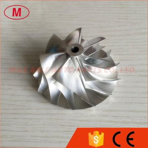TD04HL 19T 46.02/58.00mm 49189-X 7+7 blades Turbocharger Billet/milling/aluminum 2618 compressor wheel