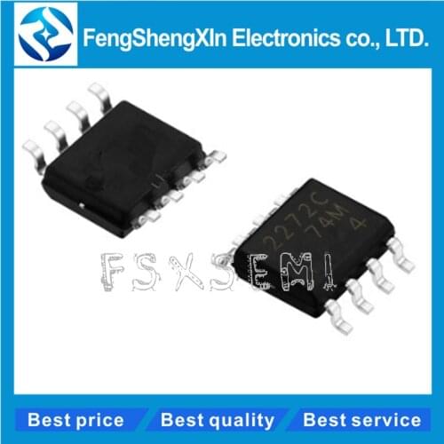100pcs/lot TLC2272CDR TLC2272 2272C Linear instrumentation amplifier IC SOP-8