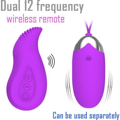 Powerful 12 Speed Wireless Remote Egg Bullet Vibrator Vibrating Egg Female Masturbator Clitorial Massager Sex Toys For Women