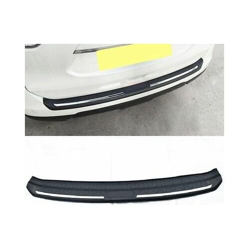 Outer Rear Bumper Protector Back Door Boot Trim For Nissan Rogue / X-Trail 14-16
