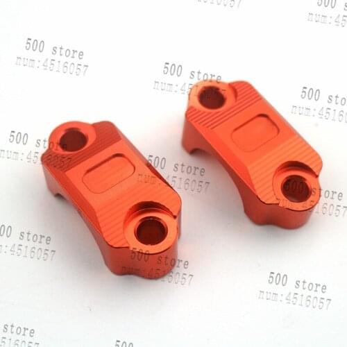 Newest Orange Brake Clutch Control Clamp CNC Billet Anodized Fit For KTM SX SXF EXC 85 125 200 250 350 450 530
