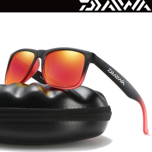 2021 New Daiwa Polarized Sunglasses Mens Driving Shades Male Sun Glasses Vintage Driving Classic Fishing Sunglasses 608