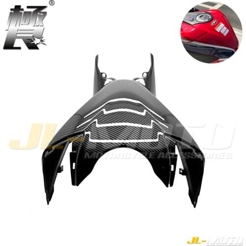 Carbon Fiber Painted Fairing Rear Tank Cover Guard Trim Cowl Panel Fit For HONDA CBR1000RR 2017 2018 2019 2020