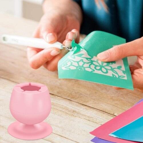 Suctioned Vinyl Weeding Scrap Collector Craft Vinyl Weeding Tool for Card Making Diy Jewelry Making Scrapbooking Card Making