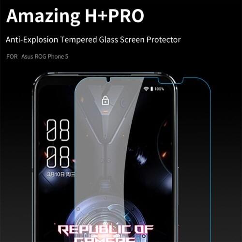 For Asus ROG Phone 5 NILLKIN Amazing H+Pro Anti Explosion Tempered Glass Screen Protector Clear