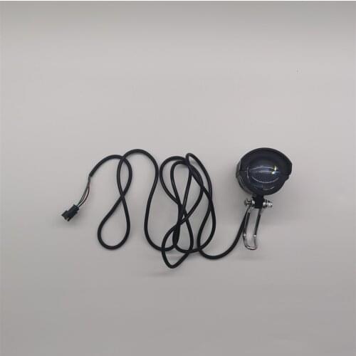 Replacement Headlight Lens Spotlight for KUGOO 10-inch Electric Scooter Refitting Headlamp for Electric Bicycle Spare Parts