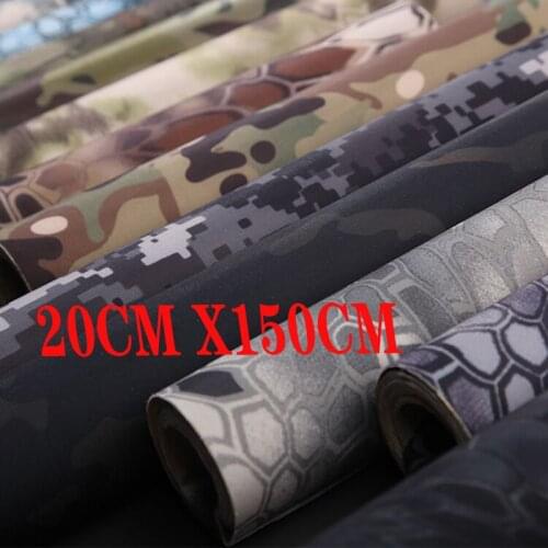 20X150CM Tactical Gunskin Gear Skin Waterproof Super Elastic Self Wrap Camouflage Hunting Belt