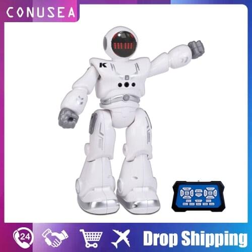 JJRC R18 smart RC robot on radio control toy with voice control intelligence manmade Remote Controlled toys for boys children