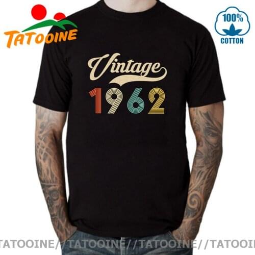 Tatooine Vintage 1962 T shirt Retro 58th Birthday Fathers day gift Idea Tee made in 1962 Classic 58 Years Old Born 1962 T-shirt
